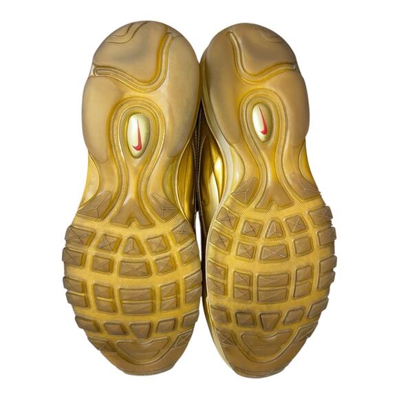 Nike Air Max 97 OG QS Metallic Gold Mens Sz 10 Running Shoes 90s Retro 2019 - Picture 6 of 8